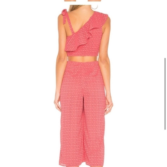 Tularosa Revolve Belle Jumpsuit in Coral size Small - Picture 3 of 13